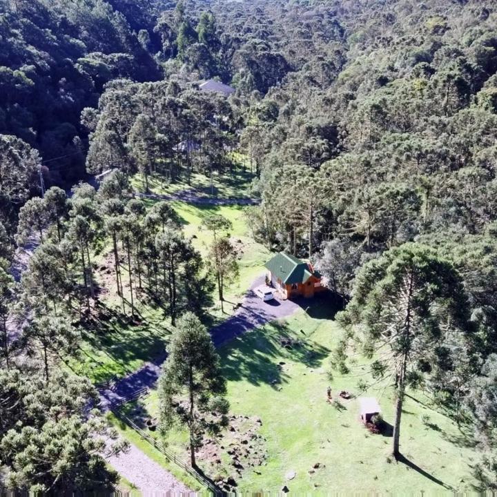 Chalé Estância Cachoeira do Avencal Urubici Esterno foto