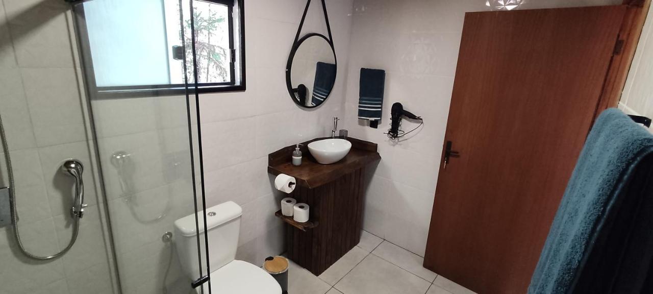 Chalé Estância Cachoeira do Avencal Urubici Esterno foto
